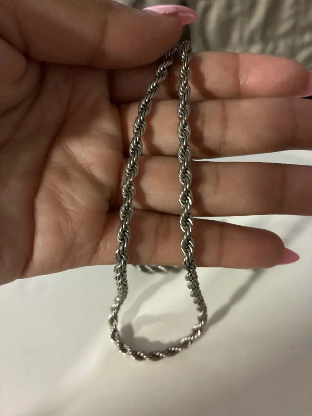 Stainless Steel Rope Necklace